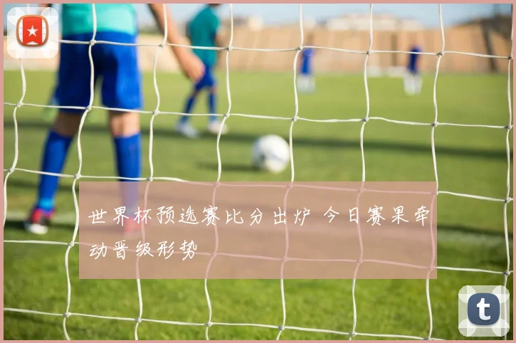 世界杯预选赛比分出炉 今日赛果牵动晋级形势